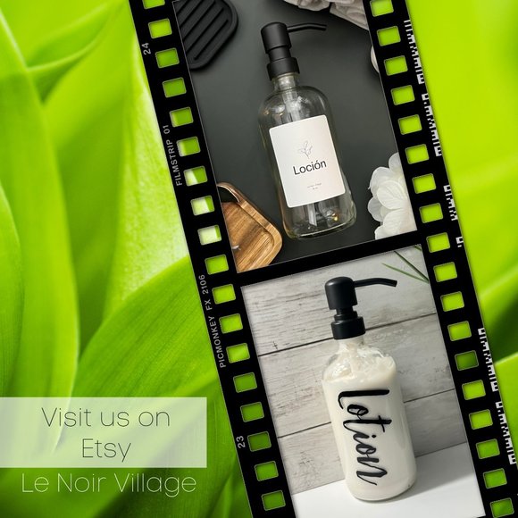 BROWN GLASS SOAP BOTTLES - Picture 13 of 14